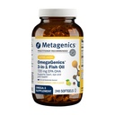 Metagenics OmegaGenics Fish Oil EPA-DHA 720 mg - Omega-3 Fish Oil Supplement - Alta potenza - per la salute del cuore, la salute muscoloscheletrica e la salute del sistema immunitario* - con DHA & EPA - 240 Softgels