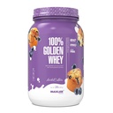 Maxler 100% Golden Whey Protein - 24g di proteine per porzione - Premium Whey Protein Powder for Pre Post Workout - Fast-Absorbing Whey Concentrate, Isolate & Hydrolysate Blend - Blueberry Muffin 2 lb