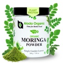 Moringa polvere organica certificata Moringa Leaf Powder, Moringa Oleifera - Ricco di antiossidanti e vitamina immunitaria, Superfoods per Moringa Tea, Moringa Bere, India Cresce, Vegan -7.05 OZ