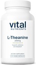 Vital Nutrients L-teanina 200mg | Vegan Supplemento | L Theanine Supporta normali livelli di stress e funzione cognitiva* | Glutine, latticini e soia Free | 120 capsule