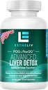 Detox & Repair PQQ + Inositol Formula, Aggiornato V2.0 (non Milk Thistle Supplement and Artichoke Extract), per la salute del fegato e il detox del fegato, nuovo supporto del fegato