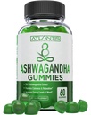 Atlantis Nutrition Ashwagandha Gummies - 1500 MG Per Serving - Promuove la calma, migliora l'umore, migliora i livelli di energia e rafforza il sistema immunitario - Formulato con vitamina D & Zinc - Vegan | 60 Conte