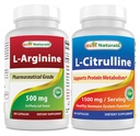 I migliori naturali L-Arginina 500mg & L-Citrullina 1500mg