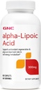 GNC acido alfa-lipoico 300mg, gioca un ruolo importante nel metabolismo dell'energia cellulare, 60 conte