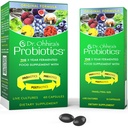 Probiotici Dr. Ohhira, Formula Originale, 60 Caps con Bonus 10 Capsule Travel Pack - 13 Strains Probiotici con Prebiotici e Postbiotici