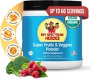 My Spectrum Heroes Super Fruits and Veggies Powder - Whole Food Supplement - 16 Superfoods - Potente antiossidante - Immune Health Aid - Boosts Digestive Health - Non-GMO - Gluten-Free (228 Grammi)