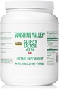 Sunshine Valley® Super Lactose Dry Powder (FREE FLOW POUR) - Natural Sweetener & Baking Enhancer, Zucchero in polvere per la cottura & Food Mixtures, Stabilizzatore & Filler - 35 Oz