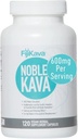 FijiKava Noble Kava Capsule, 600mg Kavalactones Per Serving, Rilassamento Naturale & Sleep Support Supplement, Vegan & Non-GMO, 120-Count, Premium Piper Methysticum Extract for Calm & Stress Relief