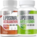 Liposomal Astaxanthin 24MG con Artemisinin 600 mg