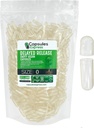 XPRS Nutra Delayed Release Size 0 Capsule Vuoti - 1000 Count Clear Empty Vegan Capsule - Pillole Vegetariane - DIY Verdura Capsule Filling - Fillable Veggie Gel Caps per Do-It-Yourself Supplements