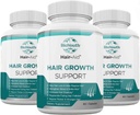 Labs Hair Growth Vitamins Supplemento per la crescita dei capelli più spessi,180 Capsule - Nutritious Blend of Vitamin E, Raspberry Ketone, Iron & Saw Palmetto per ridurre la perdita di capelli per entrambe le donne e gli uomini.