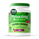 Meraviglioso erba verdi miscela Superfood: Super Greens polvere con Spirulina, clorella, barbabietola radice polvere, enzimi digestivi, prebiotici e probiotici, bacca, 100 Servings (Packaging May Vary)