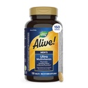 La Via della Natura Viva! Men's Daily Ultra Multivitamin, Formula ad alta potenza, promuove la funzione cardiaca e muscolare*, con vitamina etilata B12, senza glutine, 150 compresse