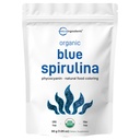 Polvere di Spirulina Blu Organica (estratto di Picocianina), 30 Serve - No Fishy Smell, 100% Proteine Vegane da alghe blu-verde, Colorazione alimentare luminosa naturale per Smoothies, Cuocere, Bevande e Cucina