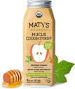 Matys Adult Mucus Cough Syrup per adulti e bambini 12 anni e su, Rilievo rilassante Ivy con ingredienti biologici & zinco, 6 Fl Oz