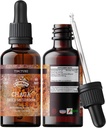 Chaga Tincture, Wild Harvested Chaga Extract (Inonotus obliquus)
