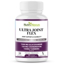 Glucosamina Chondroitin MSM Joint Supplement con Turmeric & Boswellia - Supporto congiunto per uomini e donne - Promuove la mobilità - Flessibilità & Comfort – Joint Health – Made in USA – 90 Capsule