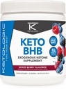 Ketologic Keto BHB (Mixed Berry Flavor) 30 Serve - Integratore di chetone esotico con goBHB, Sali Beta-Hydroxybutyrate