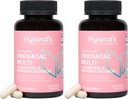 Hyland's Easy Morning Prenatal Multivitamin and Digestive Health and Morning Sickness Relief, 60 Vegan Capsules, con Folate, Choline, Zinc, Ginger Root, Prebiotics e Algae DHA (Pack of 2)
