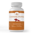 Ingredienti originali puri Pepe di Cayenne, (100 capsule) Sempre Pure, Senza Additivi o Filler, Lab verificato