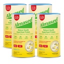 Agitazione di sostituzione della farina di vaniglia almased - Basso-Glycemic High Plant Base Protein Powder- Integratore nutrizionale del supporto alla salute del peso - Vanilla Flavor - 17.6 oz (1.1 Pound (4 Pack)