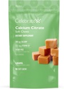 Celebrare Vitamine Bariatric 500mg Calcium Citrate Soft Chews con 500 IU Vitamin D3 – Essenziale per Gastric Bypass Pazienti & Bone Salute - Zucchero & Gluten Free, Caramel (90 Chews)