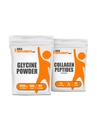 BulkSupplements Glycine 500g + Peptidi di collagene 1kg Bundle