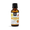 365 da Whole Foods Market, Vitamina D-3 Liquid 400Iu Tangerine Flavor, 1 oncia