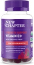 Nuovo Capitolo Vitamina Organica D3+ Gummies – 52% Meno Zucchero, 1.000 IU USDA Vitamina Organica D, UNO Gummy Giornaliero per le ossa forti e la funzione muscolare, Non OGM, Gluten Free, Misto Aroma di bacche, 60ct