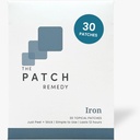 Patch Remedy Iron Patch | Iron Bisglycinate, Vitamina C, Vitamina B9 (metilfolato), Vitamina B12, Beta-Carotene, Astaxantina | 30 Patches