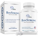 Nano Calcium Supplement – 7-in-1 Bone Support con MSM, Vitamina D3, K1, Magnesio, Zinco – Calcium ad alto assorbimento per le donne e gli uomini – Vitamine per le ossa e le articolazioni – Made in USA – 120 capsule