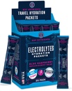 KEY NUTRIENTs Electrolytes Powder Packets 20 Pack - No Sugar, Delicious Blue Raspberry, Idratazione Packets con polvere di elettrolito per rinfrescare Electrolyte Drink Mix Packets - Calorie zero