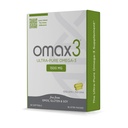 Omax3 naturale Omega 3 Fish Oil Pills 1500 MG EPA DHA - Omega3 Fatty Acid Integratori Muscolo e Joint- Gluten Free, Wild Caught, Non OGM, 30-Day alimentazione Blister imballato (1 scatola)