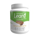 Lean1 Meal sostituzione polvere proteica, burro di arachidi al cioccolato, 15-Serving Tub.
