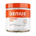Il Genius Brand Genius Turchia Tail - Integratore a base vegetale per Immune, Gut & Antioxidant Support - Organic & Non-GMO - 120 capsule vegetali