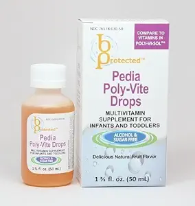 3 confezione di Pedia Poly-Vite Drops 50 mL
