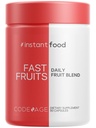 Codeage Instantfood Fast Fruits, Oltre 15 Frutti Polvere Equivalente All-in-One, Vegan Daily Whole Food Vitamine - Berry, Polifenoli Antiossidanti & Bioflavonoid Multivitamin, Non-GMO, 90 Capsule