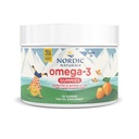Nordic Naturals Nordic Omega-3 Gummies, Tangerine - 60 Gummies - 82 mg Totale Omega-3 con EPA & DHA - Non-GMO - 30 Serve