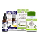 GuruNanda Olio di semi neri, Nigella Sativa a freddo - Ricco di vitamina D3 5000 Units & Digestiva Triphala (240 Compresse), Supporta la digestione, Aiuta con Bloating