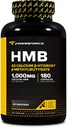 Primaforce HMB (Beta-Hydroxy Beta-Methylbutyrate) 1000mg, 180 capsule (500mg Per Capsule) - Gluten Free e Non-OGM Supplement