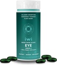 Iwi Life Eye Omega-3, 30 Softgels (30 Serve), Vegan Plant-Based Algae Omega 3 con EPA + DHA, Healthy Eye & Vision Support Integratore alimentare, Krill & Fish Oil Alternative, No Fishy Aftertaste