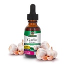 Estratto di aglio di risposta della natura | Promuove la salute generale &amp; benessere | Realizzato con basso alcool organico | senza glutine, non OGM & Kosher Certificato | 1oz