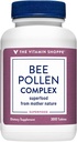 The Vitamin Shoppe Bee Pollen Complex 1.000MG, Superfood con Bee Propolis e Royal Jelly, Seasonal Immune System Support (300 compresse)