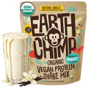TerraChimp Organic Vegan Protein Powder - con Probiotici - Non OGM, Dairy Free, Non Whey, Polvere proteica a base vegetale per le donne e gli uomini, senza glutine - 26 Servings 32 Oz (Vanilla)