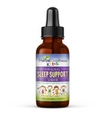 Estratto di liquido di sostegno del sonno dei bambini - I bambini naturali piantano a base di erbe sonno, con camomilla, Guava Leaf - 1oz estratto liquido - Bontà di erbe (1 unità)