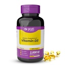 Vitamina D3 2000 IU – 600 Softgels – Supporta il sistema di difesa, Bone e la salute del muscolo – dimensione della famiglia