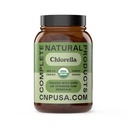 Prodotti naturali completi capsule clorella Organica, 500mg, 100ct, Pure Green Algae Superfood, Detox & Immune Support, Vitamina B12 & Chlorophyll Rich, Plant-Based, Vegan, Non OGM