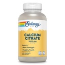 Solaray Calcium Citrate 1000mg - Integratore Calcium Chelato - Supporta la forza di ossa e denti sani - Facile da digerire - Garanzia 60 giorni, Vegan - 60 Serve, 240 VegCaps