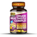 VEGATOT Organic Milk Thistle Complex 9 in 1 Formula - con latte Thistle Artichoke NAC Zinc Dandelion Berberine Burdock Black Pepper (150 Count (Pack of 1))