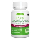Igennus Pure Methyl Folate 400 mcg, 180 compresse, Etichetta pulita, Forma metilata di acido folico 5-MTHF (Vitamina B9), Vegan, Adatto per la gravidanza, One-a-Day, 6 mesi di alimentazione